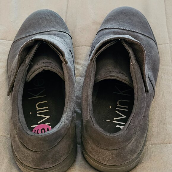 Calvin Klein Mens Suede Shoes - Picture 2 of 5